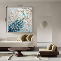 3D Paper Peacock Jigsaw Puzzle 1000 Pieces