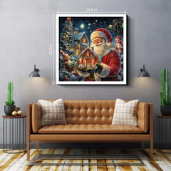 Puzzle Maison de Noël du Père Noël 1000 pièces