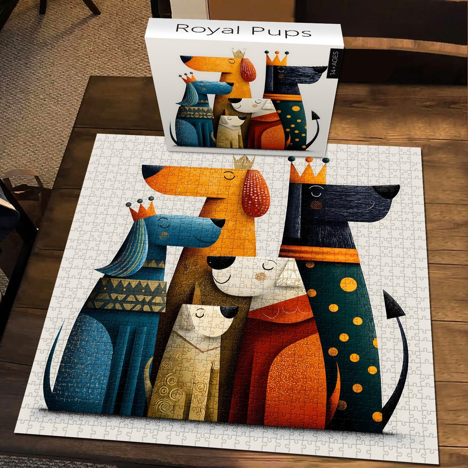 Royal Pups Jigsaw Puzzle 1000 Pieces