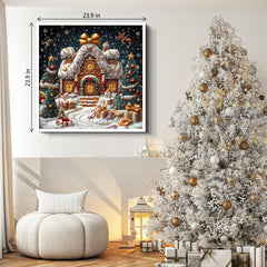 Enchanted Winter Village Jigsaw Puzzle 1000 Pieces