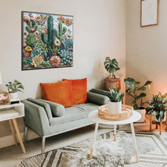 Puzzle di cactus giardino 1000 pezzi