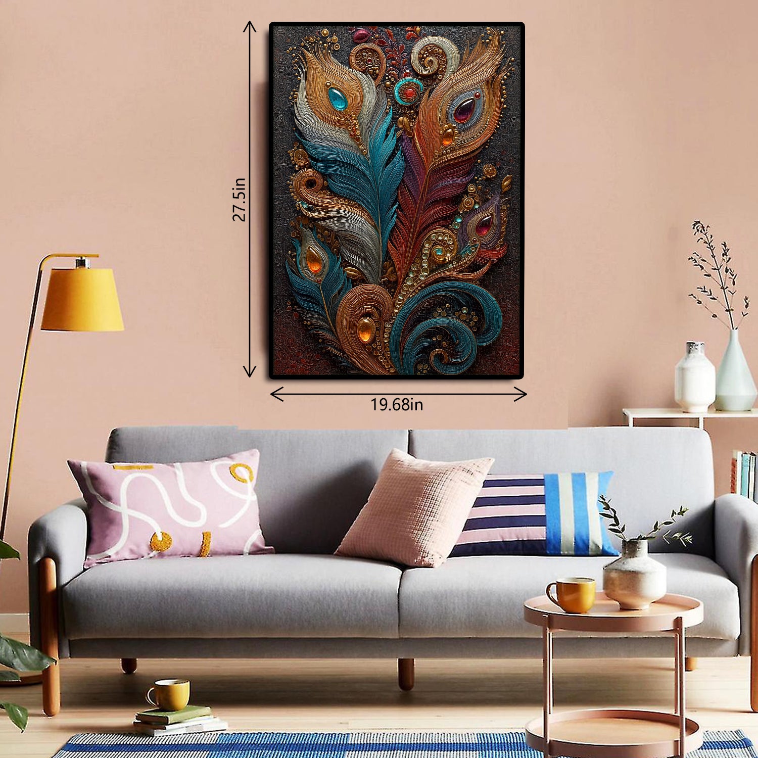 Puzzle mit gefiedertem Schatz, 1000 Teile