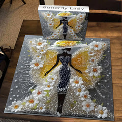 Butterfly Lady Jigsaw Puzzle 1000 Pieces