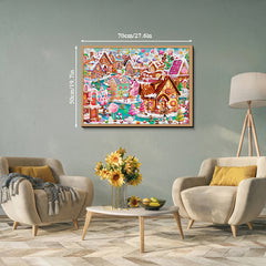 Candy Town Jigsaw Puzzle 1000 pezzi