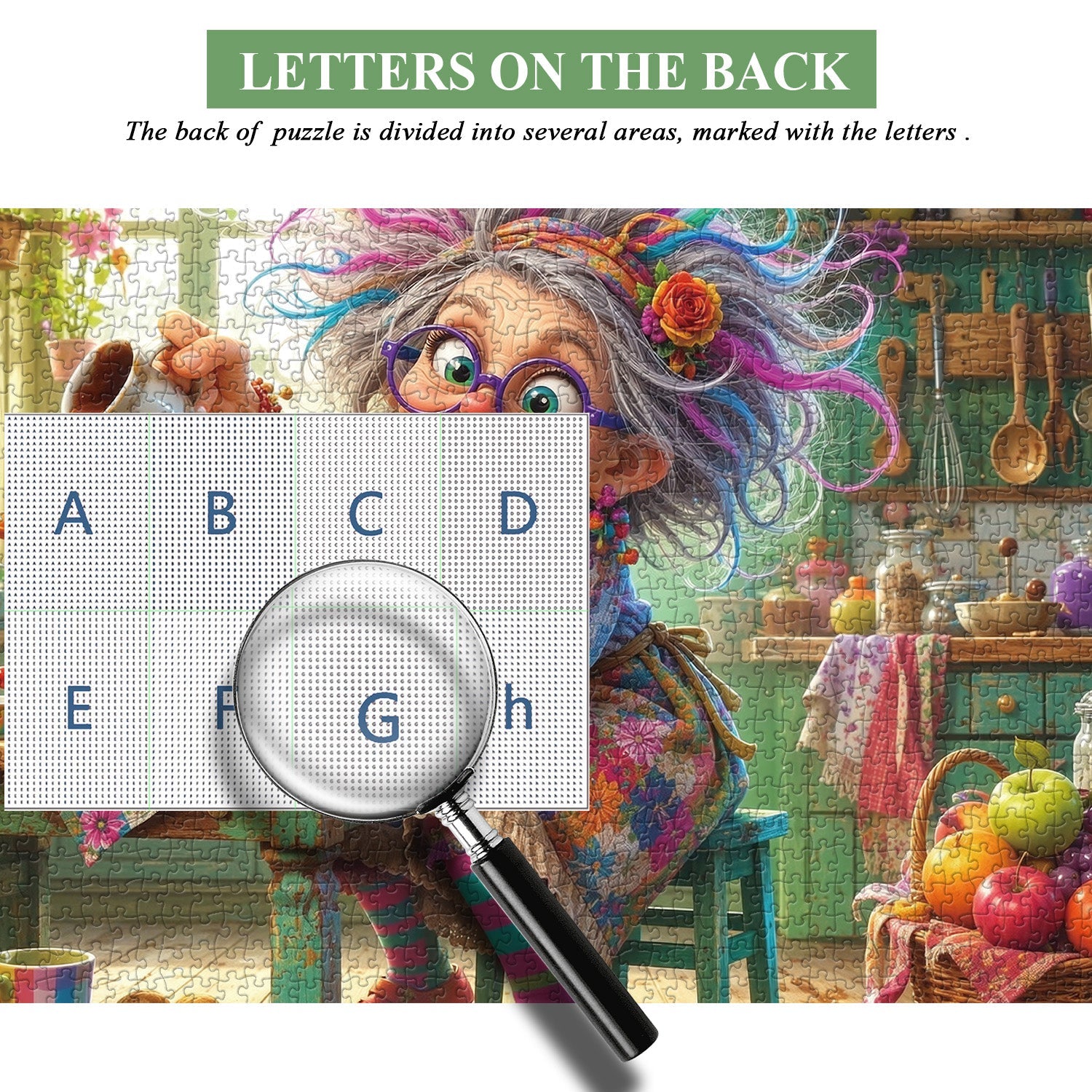 The Naughty Grandma Jigsaw Puzzle 1000 Pieces