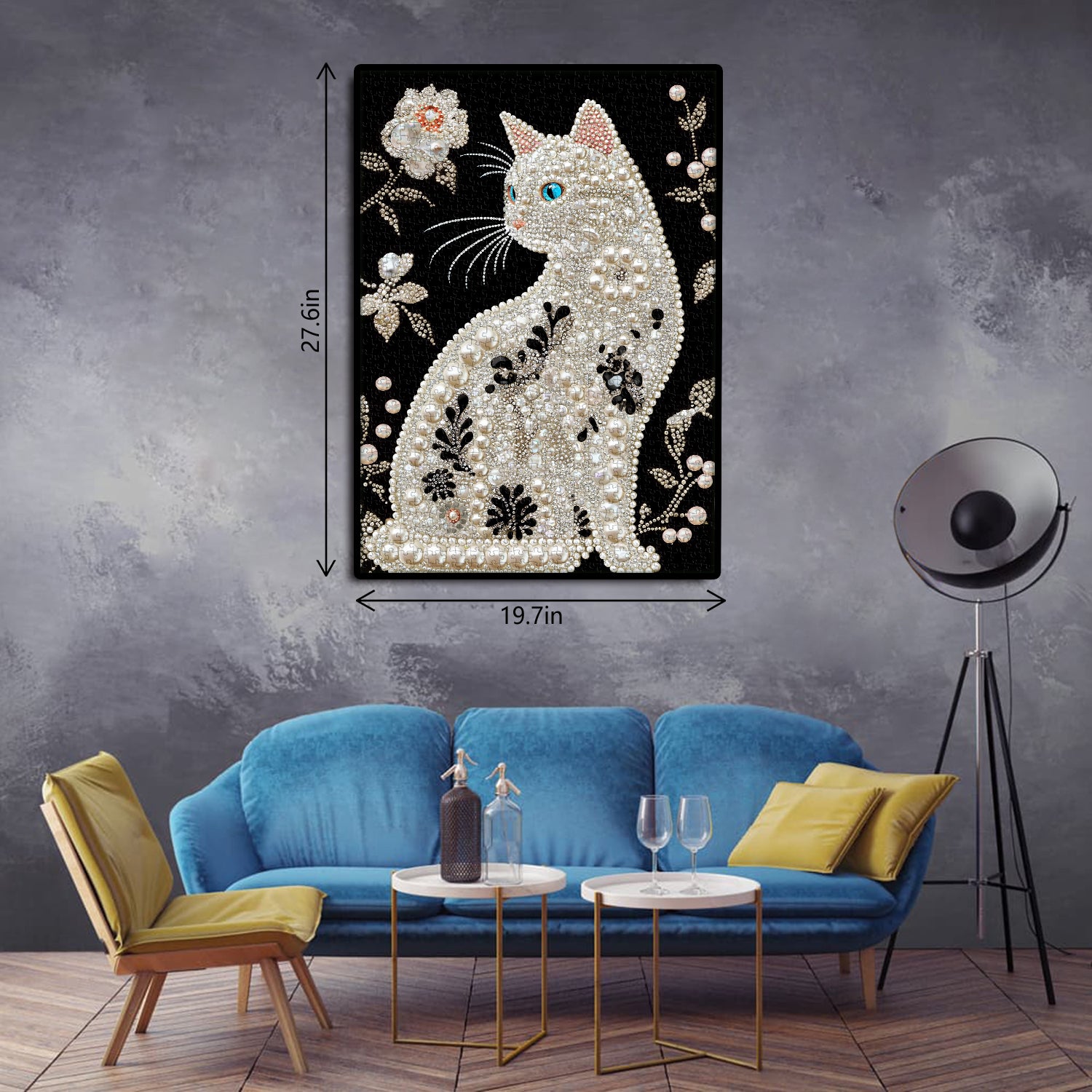Star Diamond Cat Jigsaw Puzzle 1000 Pieces