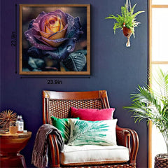 Regenbogen Rose Jigsaw Rätsel 1000 Stücke