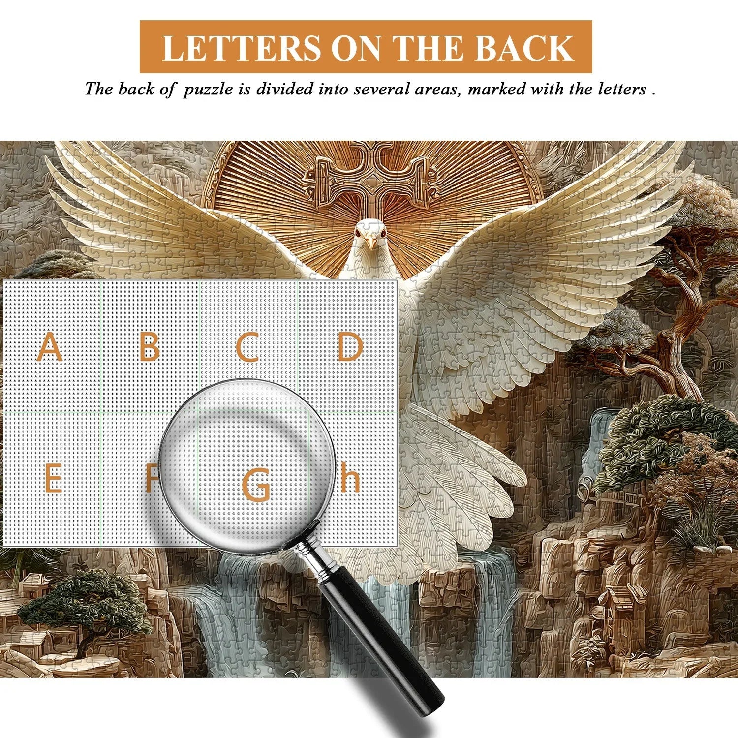 The Sacred Cascade Jigsaw Puzzle 1000 Pieces