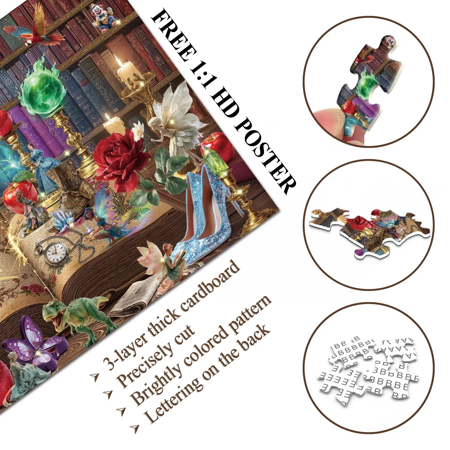 Enchanted Tome Jigsaw Puzzle 1000 Piece