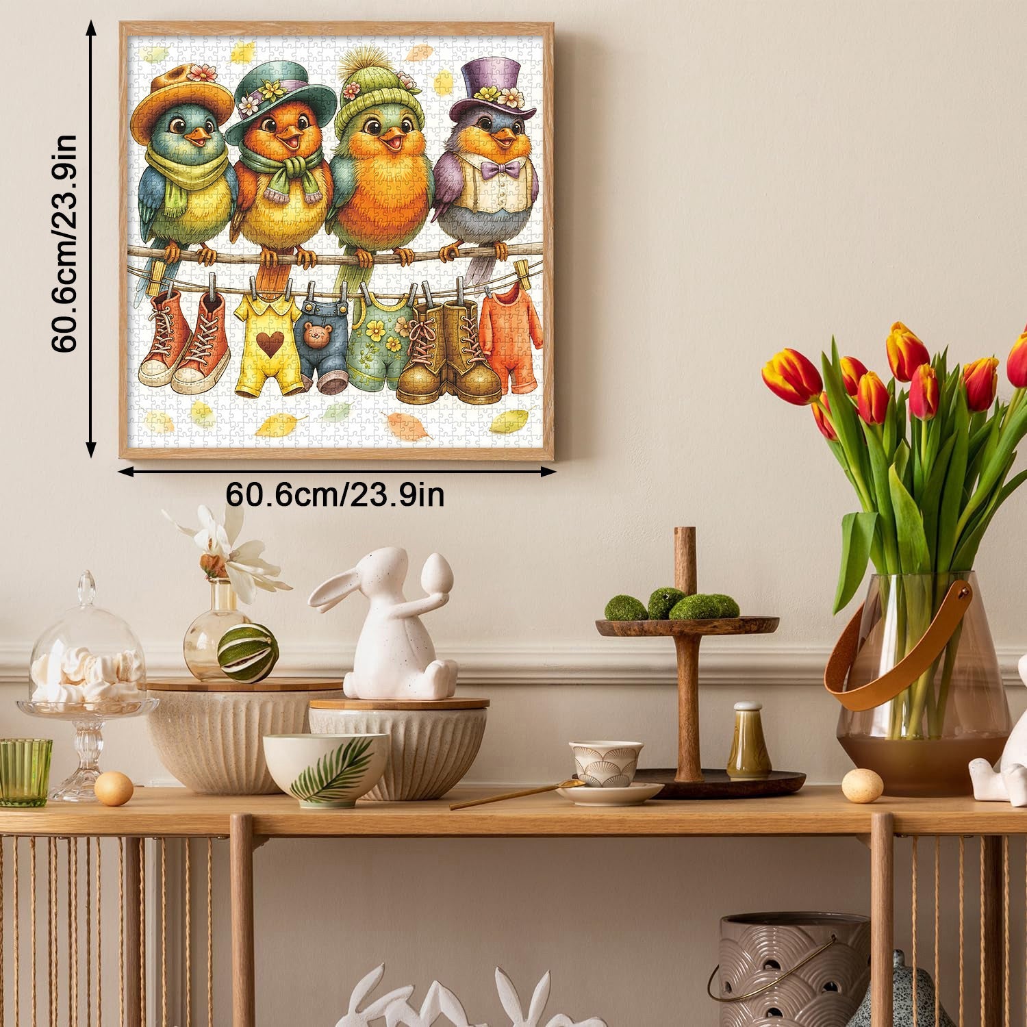 Bird Dress Up Day Jigsaw Puzzle 1000 Pieces