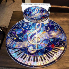 Buntglas-Melodie-Puzzle 1000 Teile