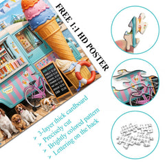 Puzzle Summer Scoops de 1000 piezas