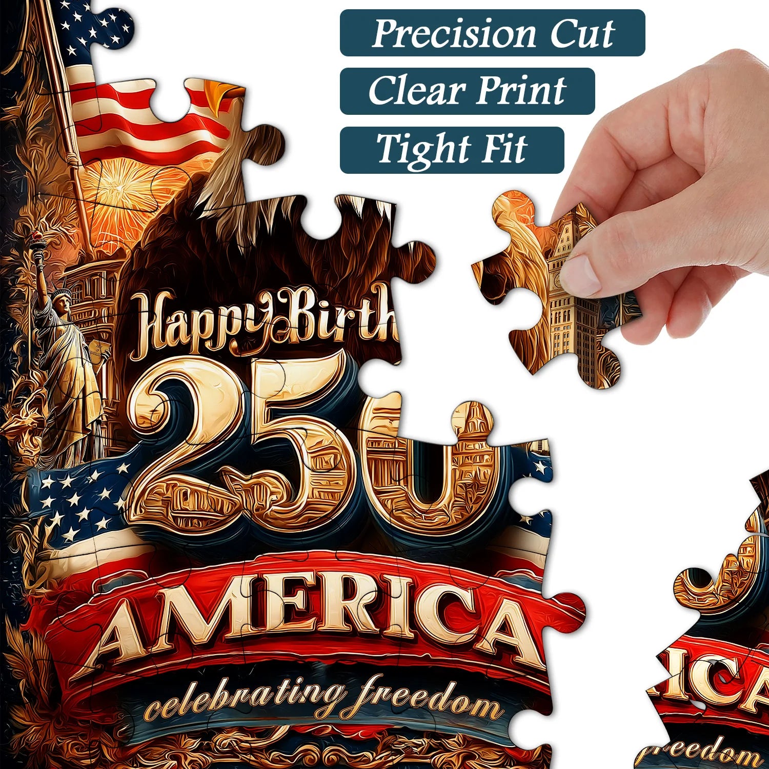 Freedom Eagle Jigsaw Puzzle 1000 Pieces