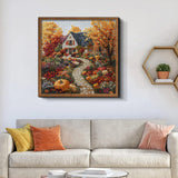 Autumn Cottage Garden Jigsaw Puzzle 1000 Pieces