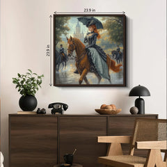 The Lady in the Rain Jigsaw Puzzle 1000 Pieces