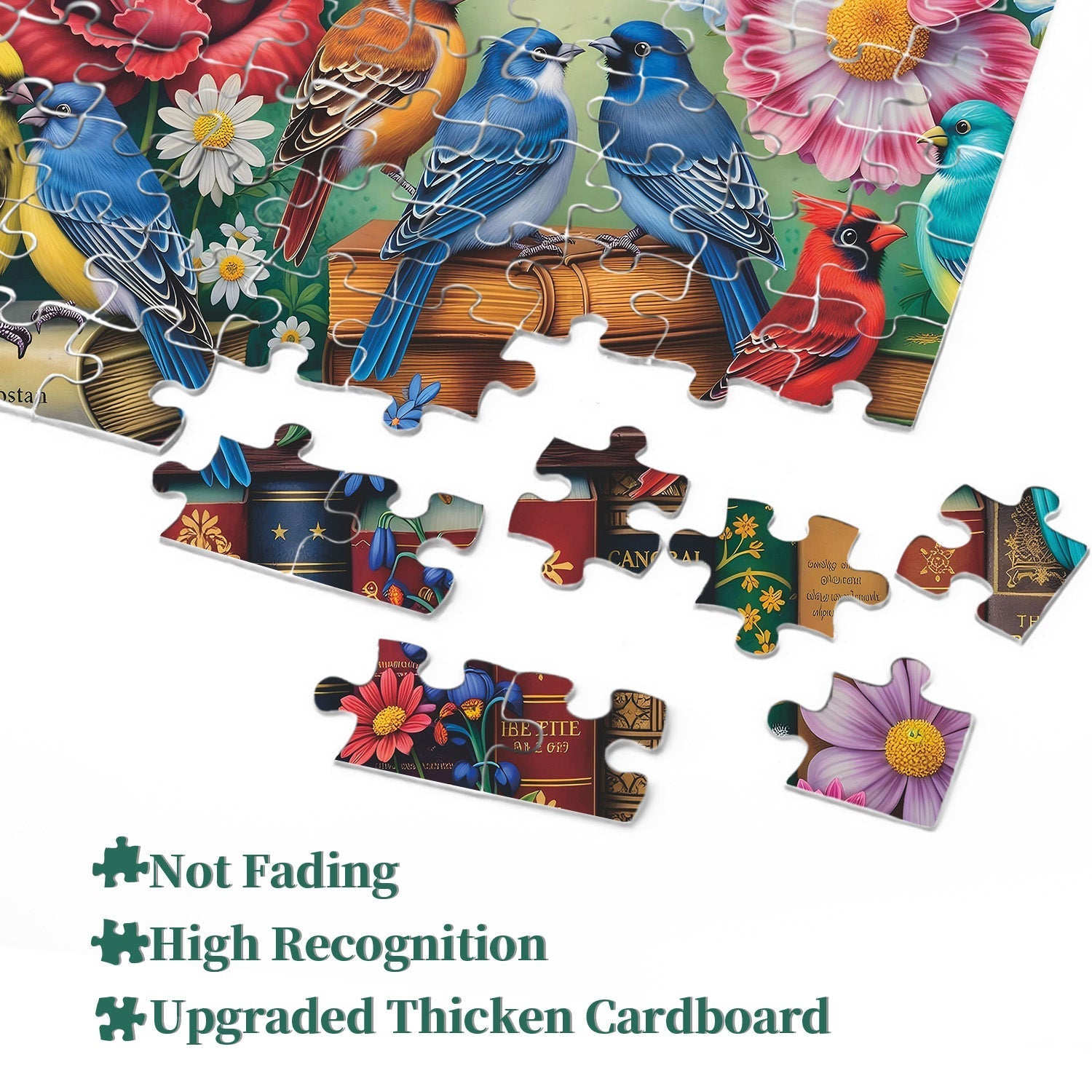 Birdsong in Bloom Jigsaw Puzzle 1000 Pieces