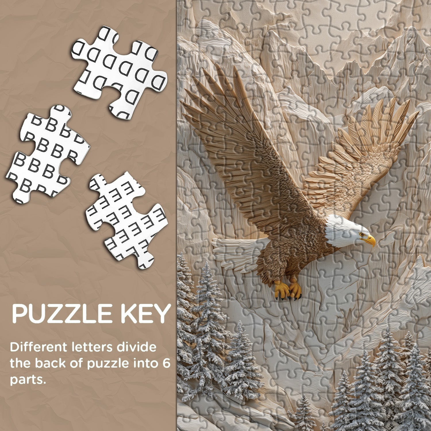 Wings Over Peaks Puzzle 1000 Teile