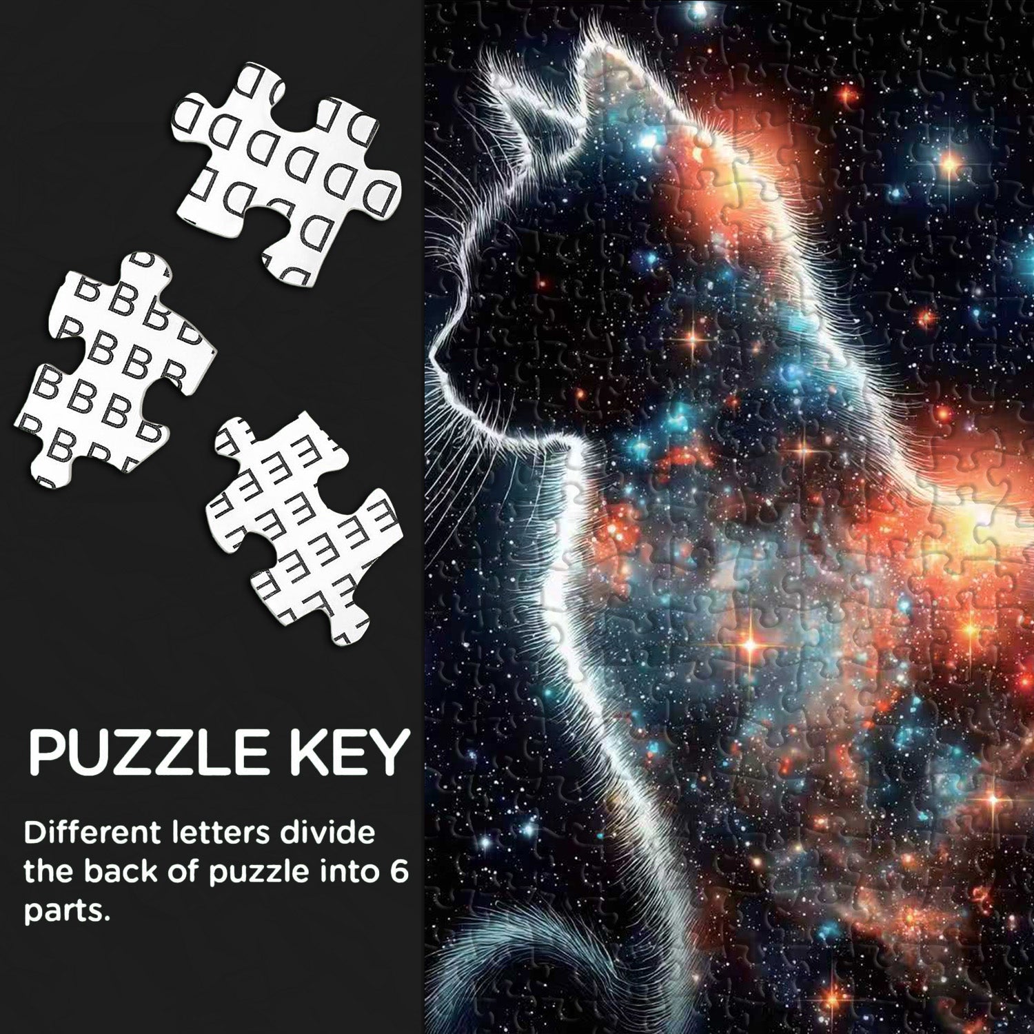 Star Cat Jigsaw Puzzle 1000 Stücke