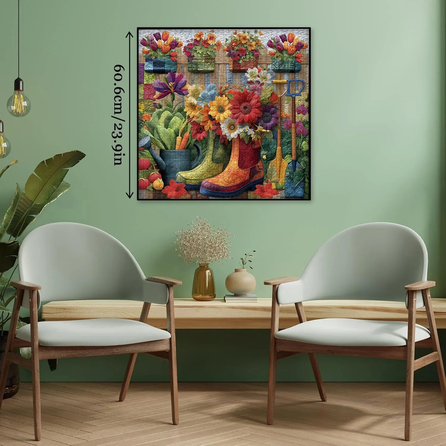 Gartenstiefel Puzzle 1000 Stücke