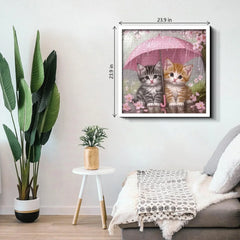 Rain Kittens Jigsaw Puzzle 1000 Pieces