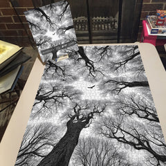 Black & White Trees Jigsaw Puzzle 1000 Pieces