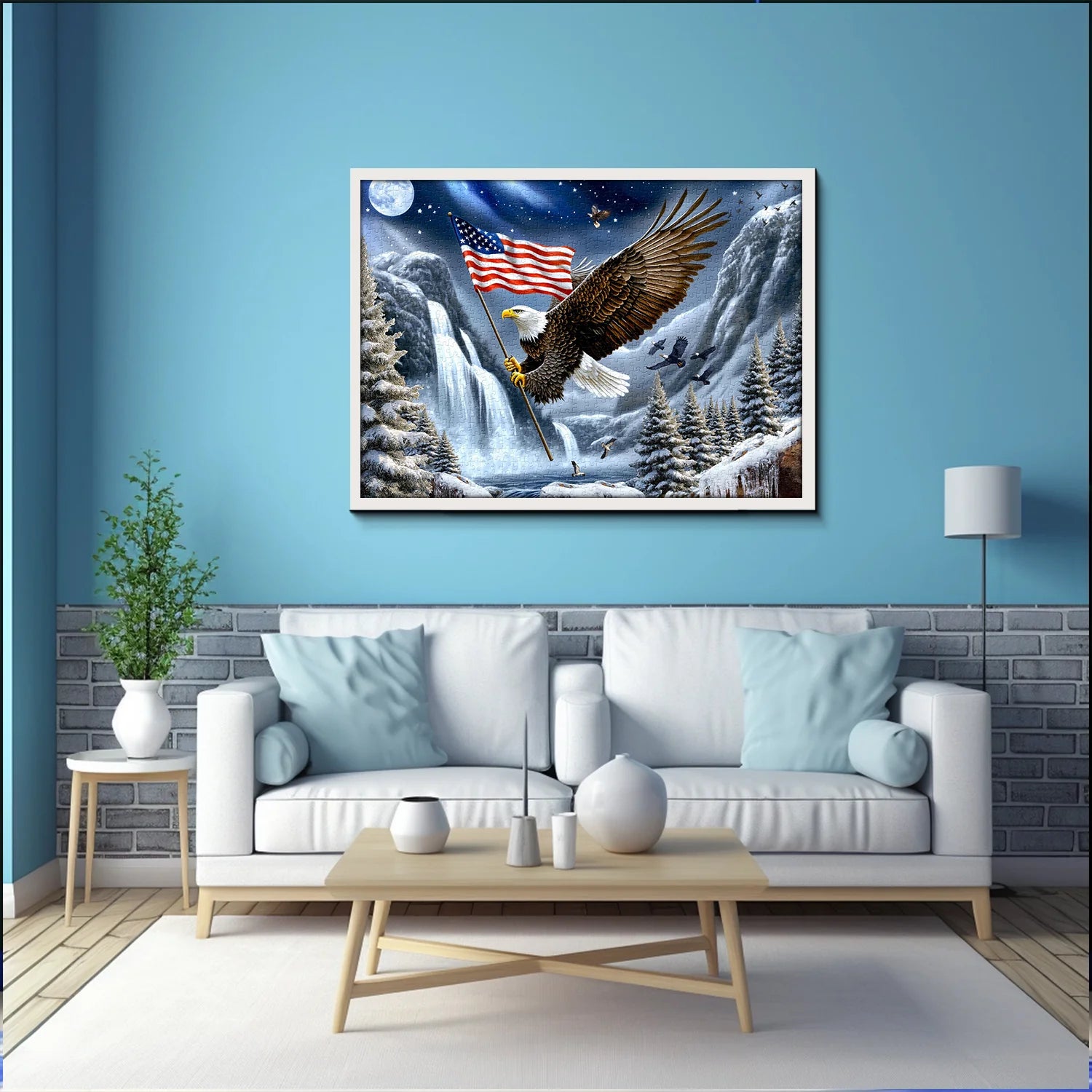 Puzzle Ailes de la Liberté 1000 pièces