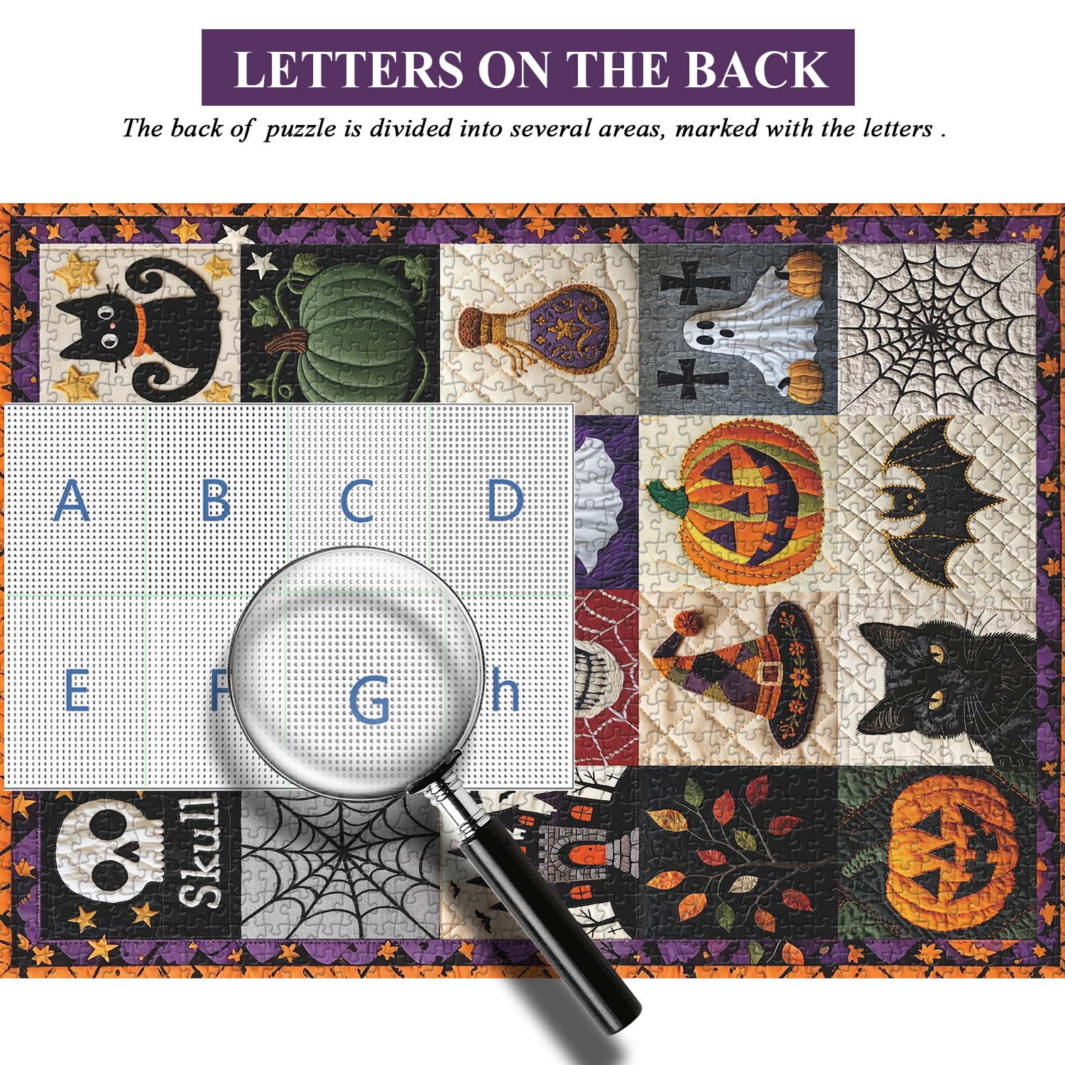 Halloween Collage Puzzle 1000 Teile