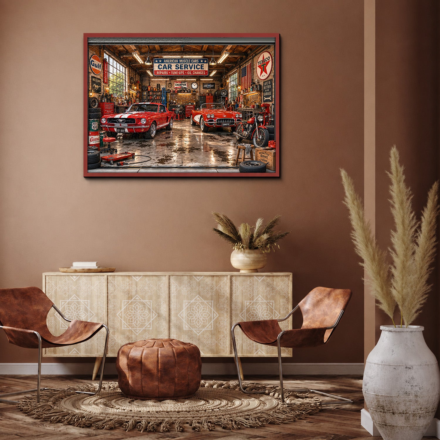 Puzzle American Dream Garage da 1000 pezzi