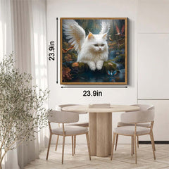 Magic White Cat Jigsaw Puzzles 1000 Pieces