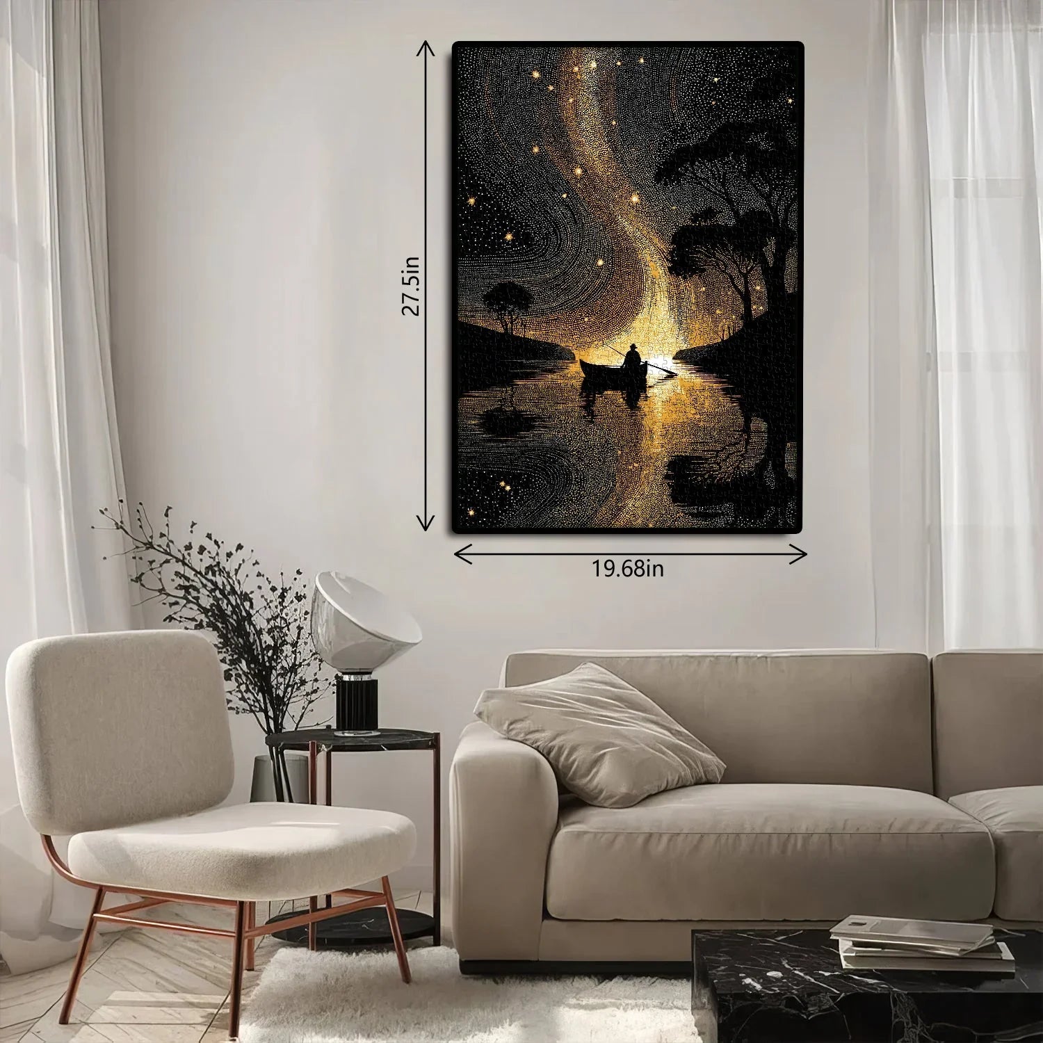 Starry Shore Night Jigsaw Puzzle 1000 Pieces