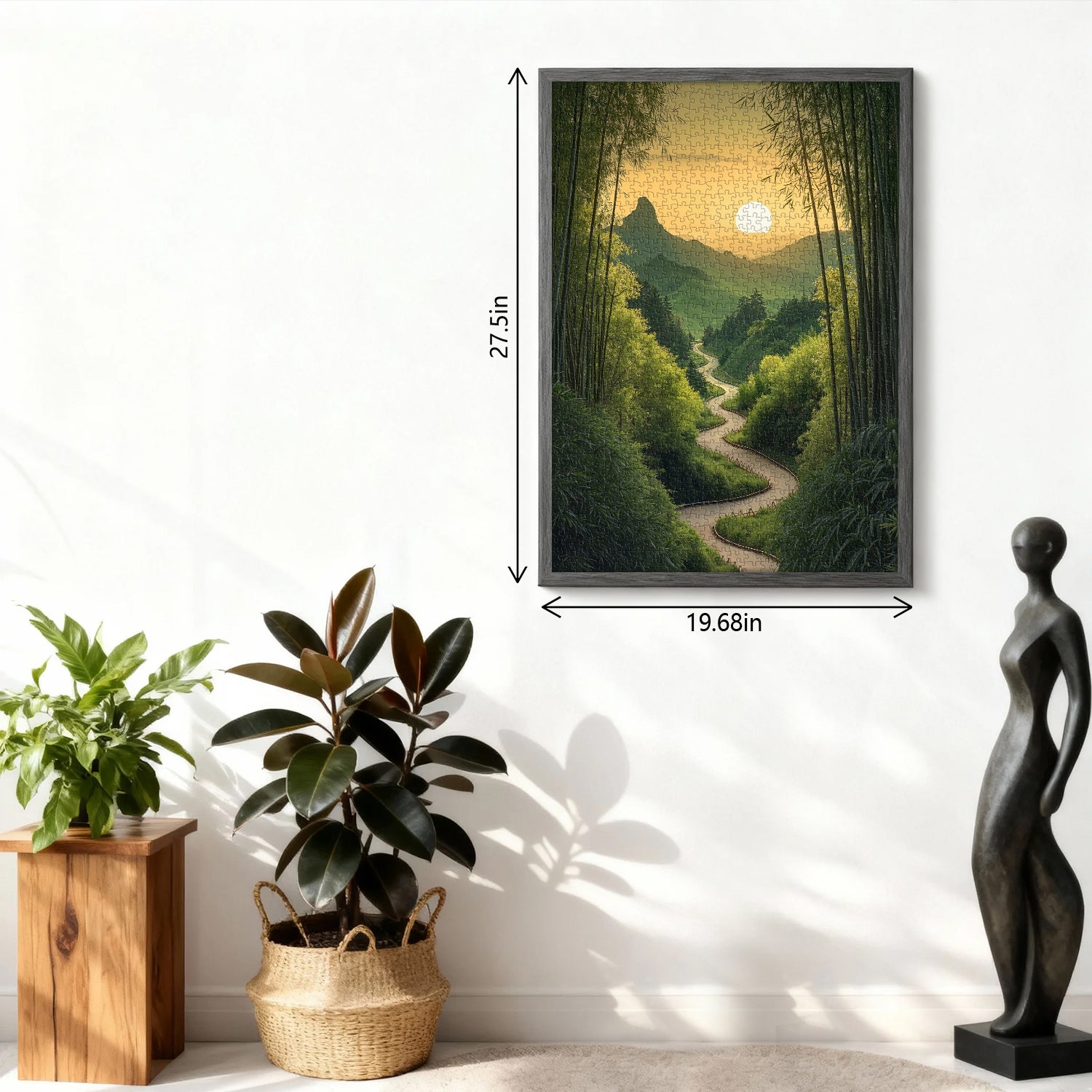 Puzzle Montagnes silencieuses 1000 pièces