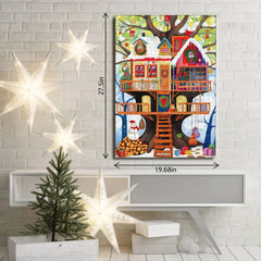 Christmas Treehouse Jigsaw Puzzle 1000 Pieces