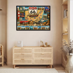 Route 66 Travel Jigsaw Puzzle 1000 Pieces