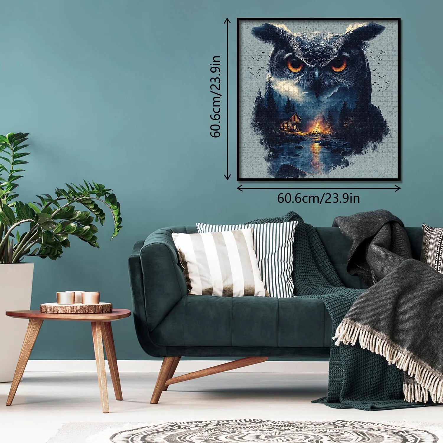 Forest Owl Jigsaw Puzzle 1000 Pieces