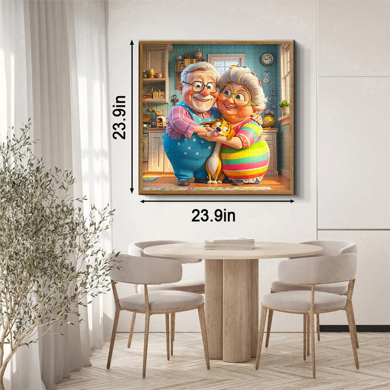 Cuddles in the Kitchen Jigsaw Puzzles 1000 Pieces