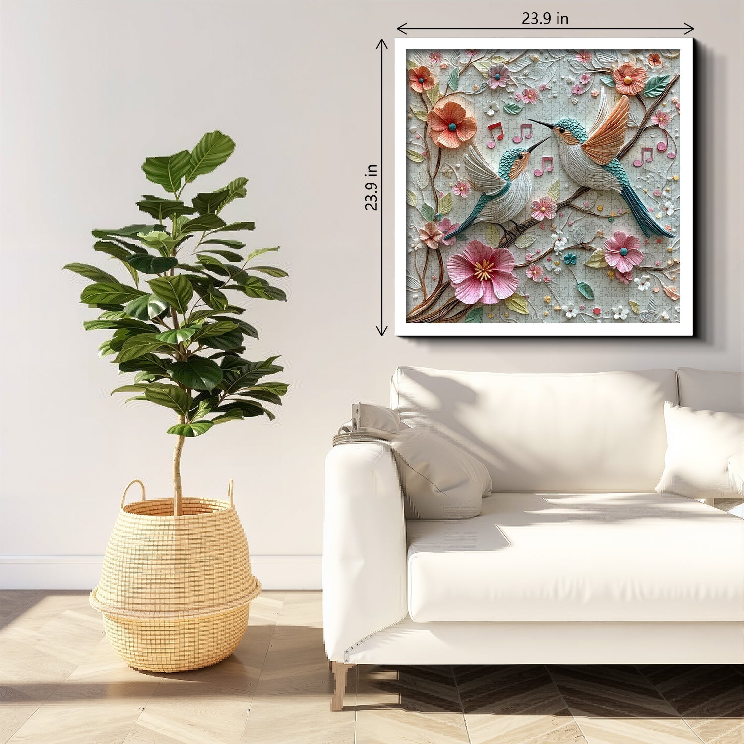 Birdsong Bloom Jigsaw Puzzle 1000 Pieces