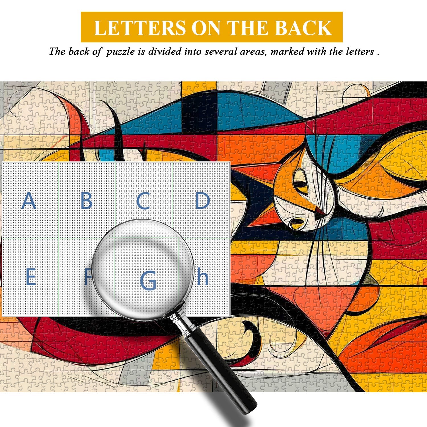 Geometric Rhythm Jigsaw Puzzle 1000 Pieces