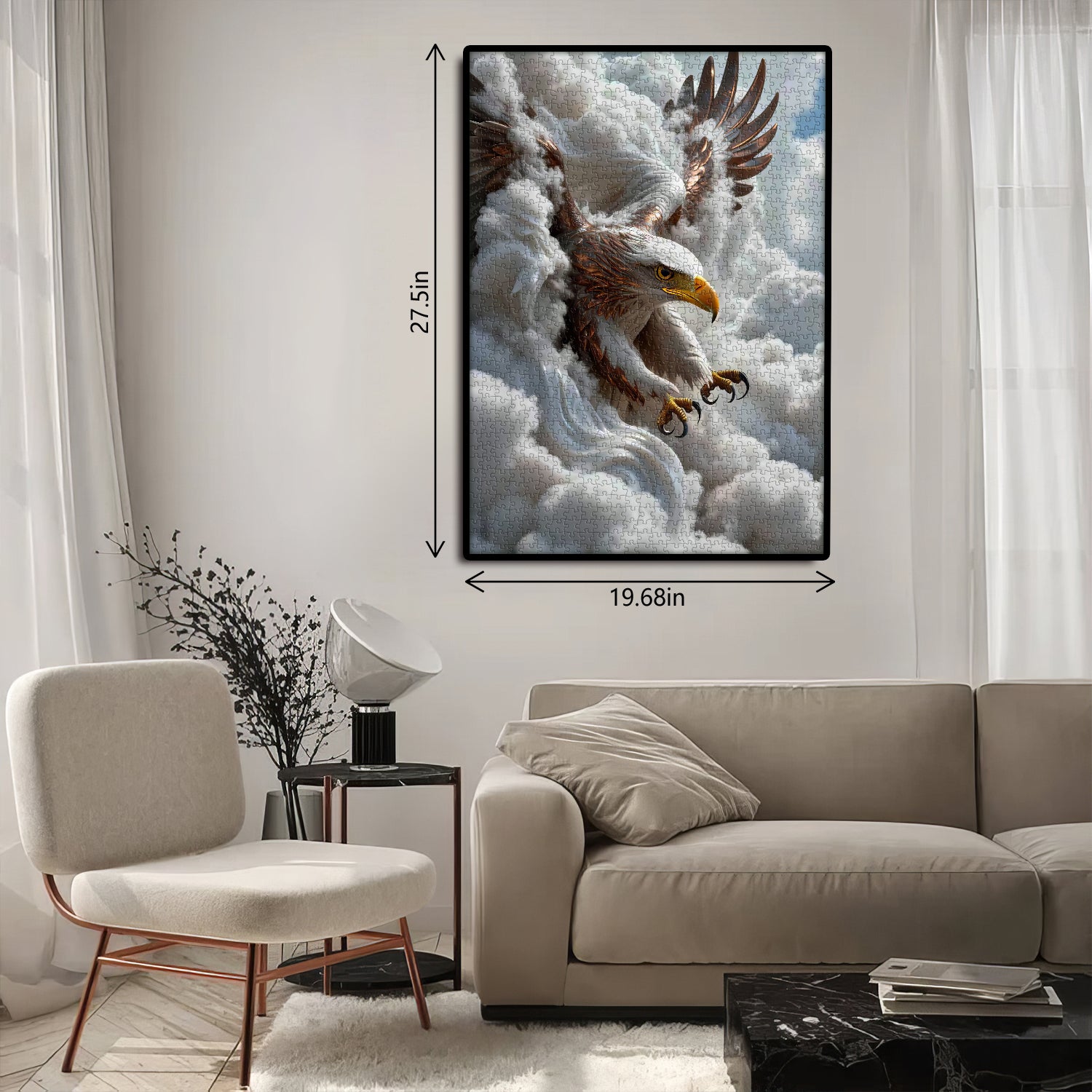 Soaring Beyond the Clouds Jigsaw Puzzle 1000 Pieces
