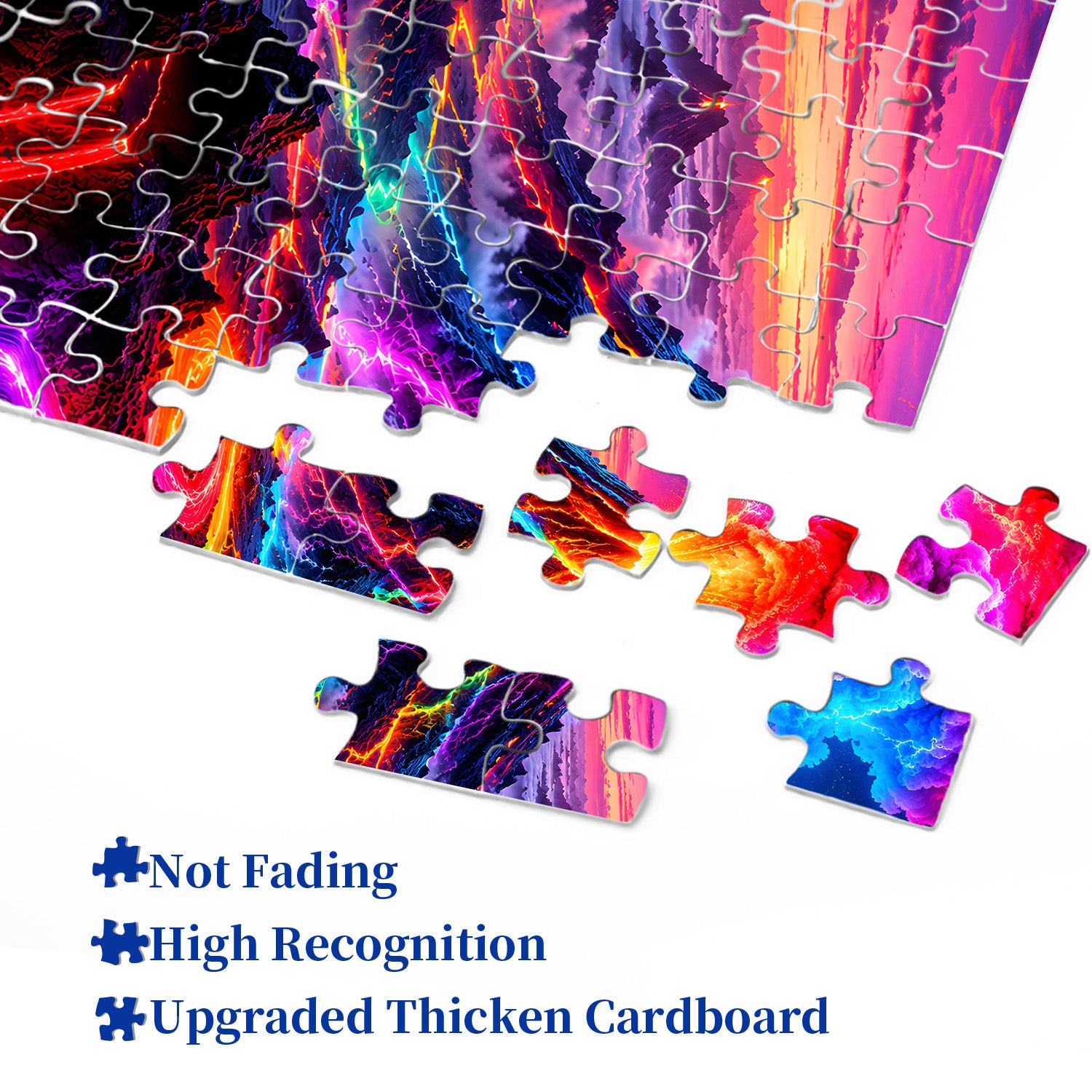 Chromatic Volcano Jigsaw Puzzle 1000 Pieces