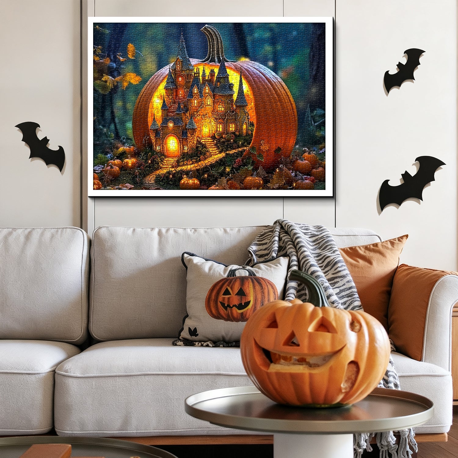 Fairytale Pumpkin Kingdom Jigsaw Puzzle 1000 Pieces