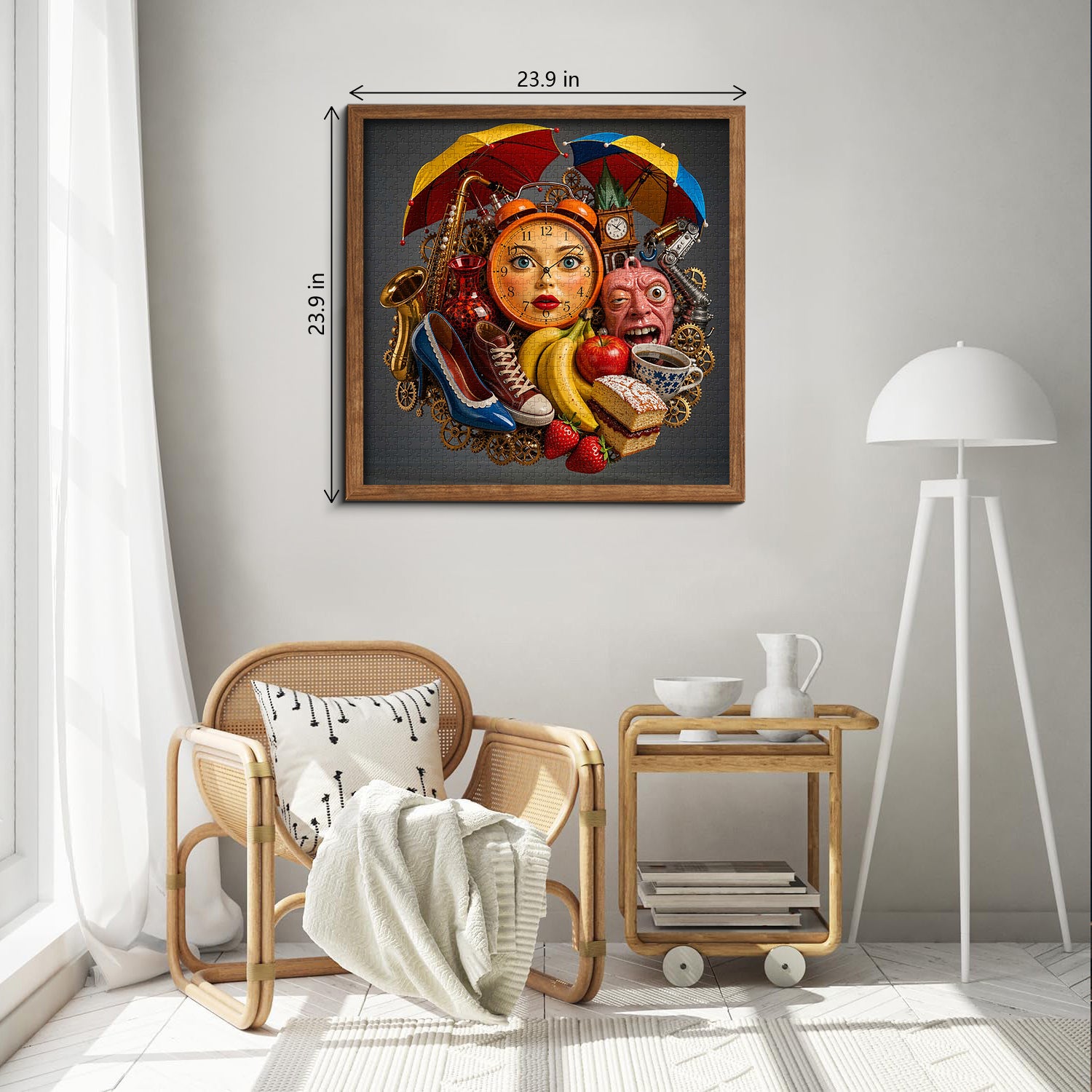Colorful Chaos Jigsaw Puzzle 1000 Pieces