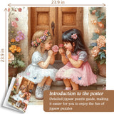 Spring Blossom Friends Jigsaw Puzzles 1000 Pieces