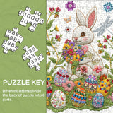 Bunny in Bloom Jigsaw Puzzle 1000 Pieces