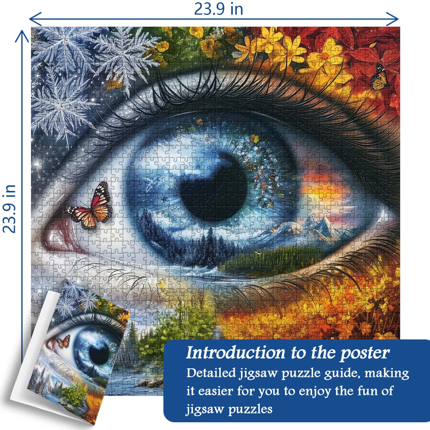 Changing Seasons Jigsaw Puzzle 1000 Pieces