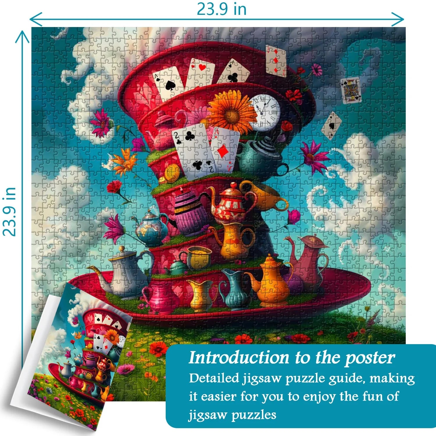 Magic Card Hat Jigsaw Puzzle 1000 Pieces