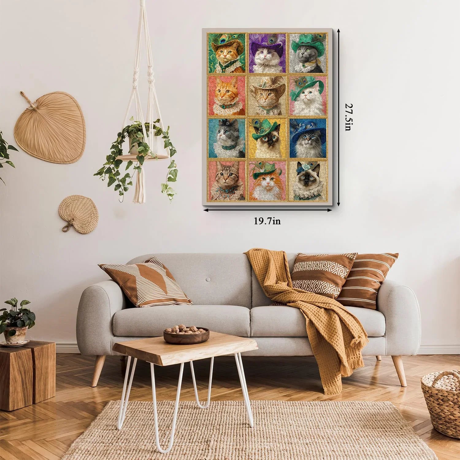 Vintage Cat Collection Puzzle 1000 Teile