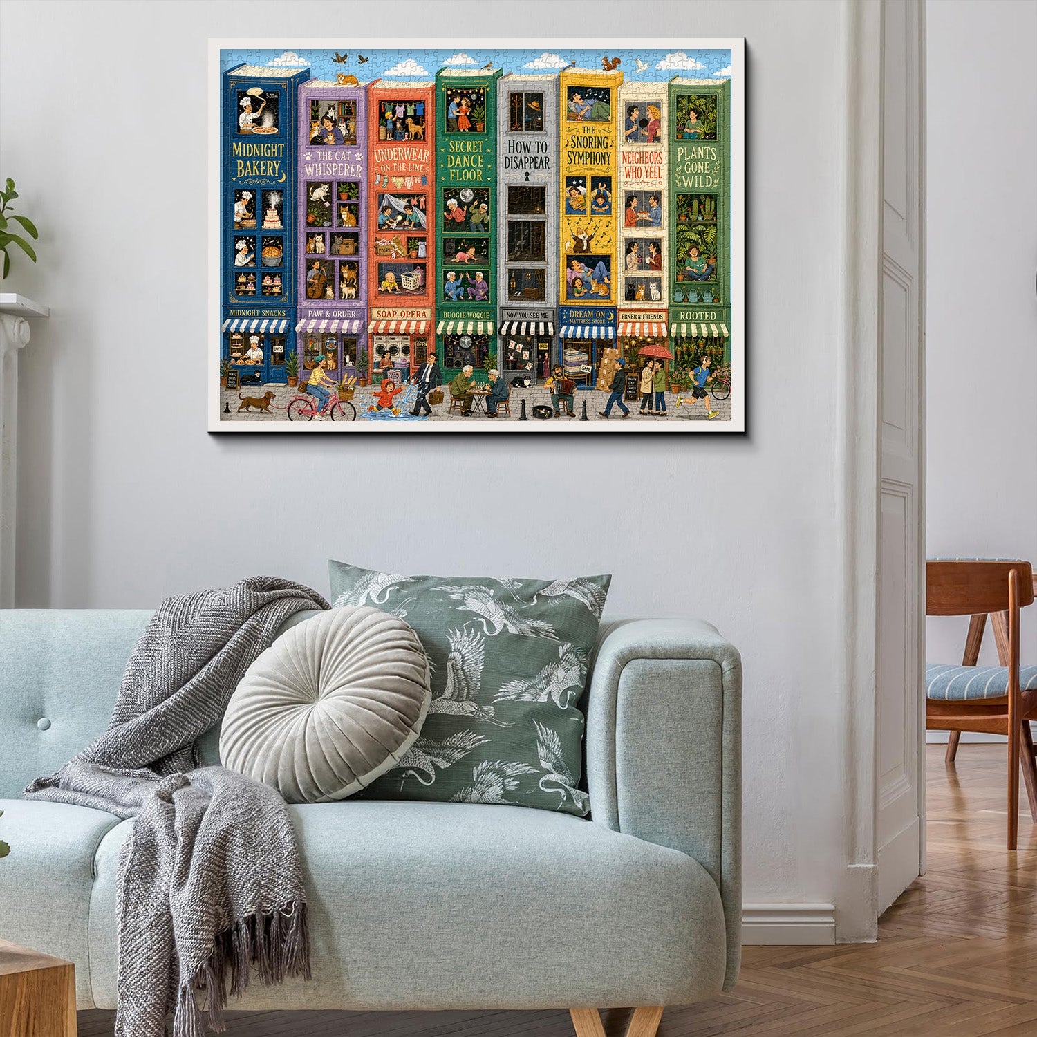 Puzzle di Storybook Street 1000 pezzi