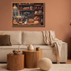 Old Time Coffee Shop Jigsaw Puzzle 1000 Pieces