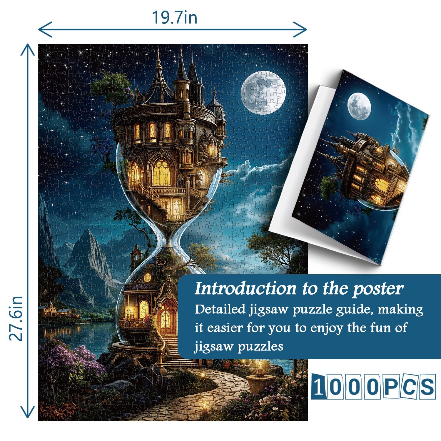 Hotel Hootglass Hotel rompecabezas 1000 piezas