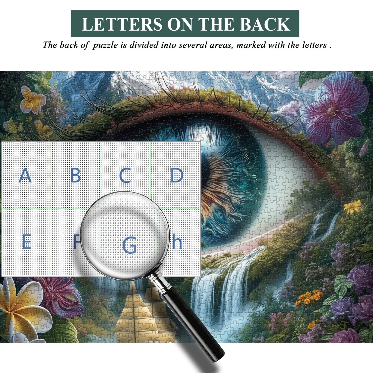 Puzzle Mirada de la Naturaleza 1000 Piezas